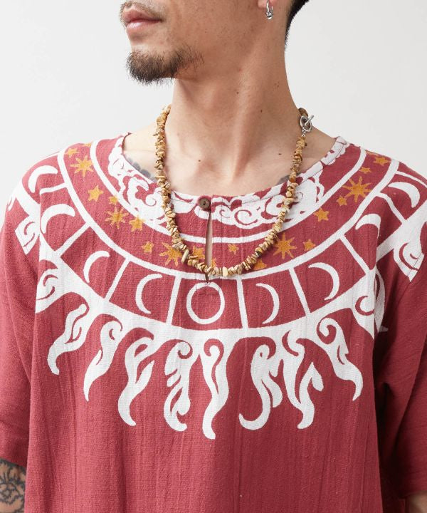 Amina x Yosuke Mandala Sky Cotton Top by AMINA - Ametsuchi