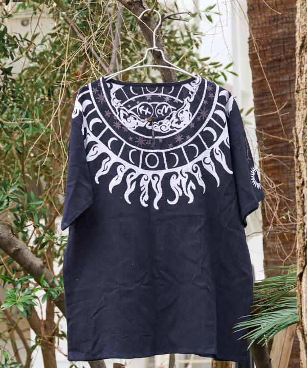 Amina x Yosuke Mandala Sky Cotton Top by AMINA - Ametsuchi