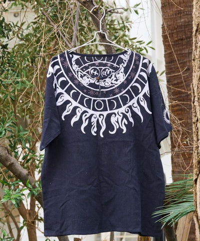 Amina x Yosuke Mandala Sky Cotton Top by AMINA - Ametsuchi