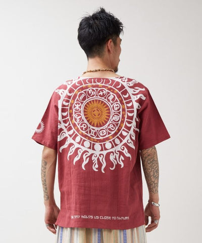 Amina x Yosuke Mandala Sky Cotton Top by AMINA - Ametsuchi