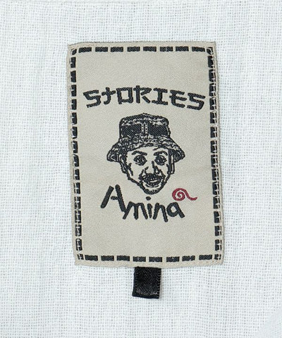 Amina x Yosuke Tribal Owl Cotton Top by AMINA - Ametsuchi