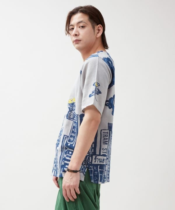 Amina x Yosuke Hong Kong Graphic Top by AMINA - Ametsuchi