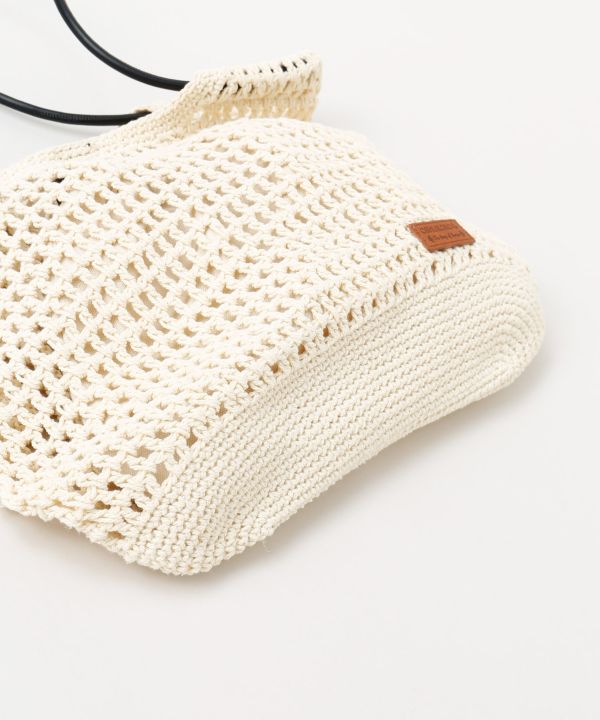 Crochet Handbag with Drawstring Pouch by 欧州航路 - Ametsuchi