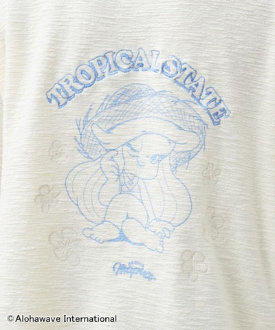 Aloha Mapua Surf Crop Tee by Kahiko - Ametsuchi