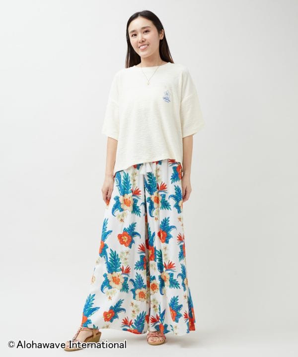 Aloha Mapua Surf Crop Tee by Kahiko - Ametsuchi