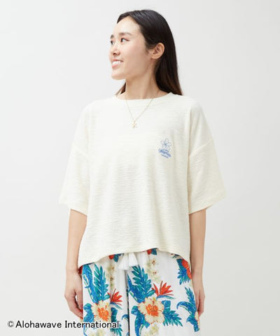 Aloha Mapua Surf Crop Tee by Kahiko - Ametsuchi