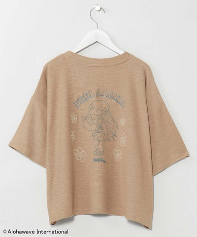 Aloha Mapua Surf Crop Tee by Kahiko - Ametsuchi