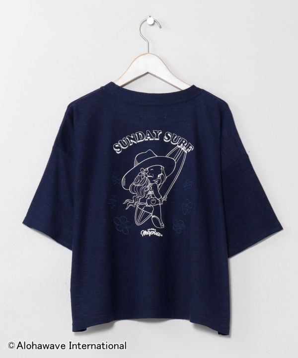 Aloha Mapua Surf Crop Tee