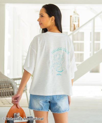 Aloha Mapua Surf Crop Tee by Kahiko - Ametsuchi