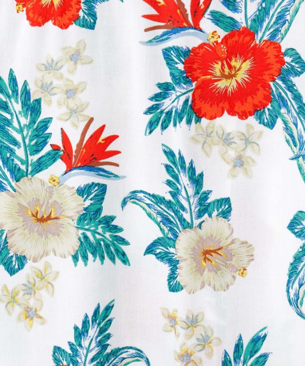 Botanical Rayon Aloha Shirt by Kahiko - Ametsuchi