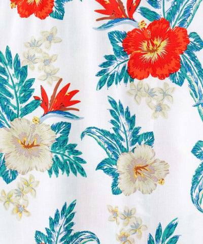 Botanical Rayon Aloha Shirt by Kahiko - Ametsuchi