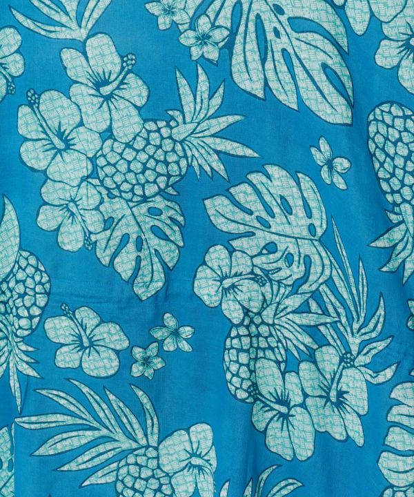 Vintage Pattern Rayon Top by Kahiko - Ametsuchi