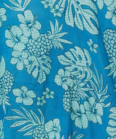 Vintage Pattern Rayon Top by Kahiko - Ametsuchi