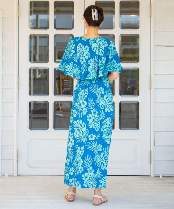 Vintage Rayon Dress Set by Kahiko - Ametsuchi