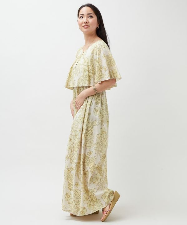Vintage Rayon Dress Set by Kahiko - Ametsuchi