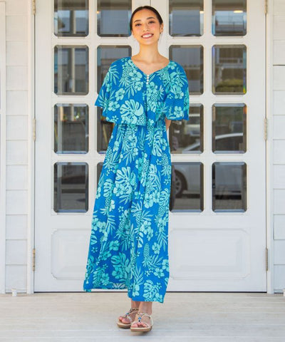 Vintage Rayon Dress Set by Kahiko - Ametsuchi