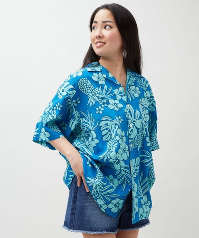Vintage Pattern Aloha Shirt by Kahiko - Ametsuchi