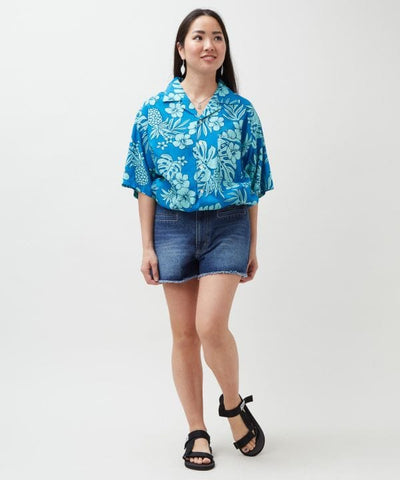 Vintage Pattern Aloha Shirt by Kahiko - Ametsuchi
