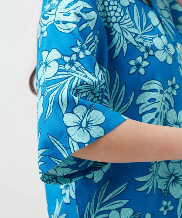 Vintage Pattern Aloha Shirt by Kahiko - Ametsuchi