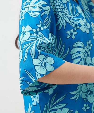 Vintage Pattern Aloha Shirt by Kahiko - Ametsuchi