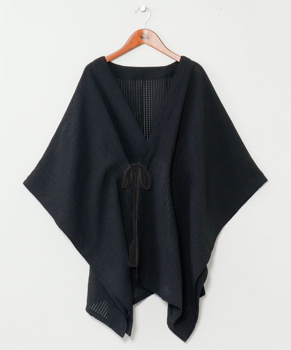 SUKASHI KAZE - Sheer Check Haori Jacket by Kaya - Ametsuchi
