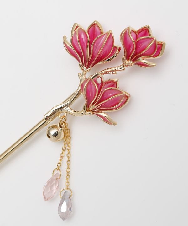 Fuuran Orchid Kanzashi by Kaya - Ametsuchi