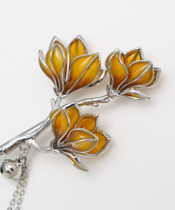 Fuuran Orchid Kanzashi by Kaya - Ametsuchi