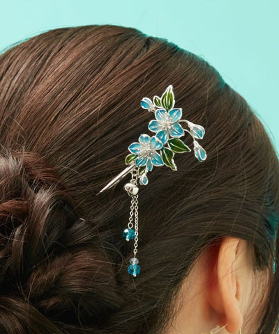 Sakura Kanzashi Hairpin by Kaya - Ametsuchi