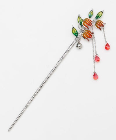 Lily Kanzashi Hairpin by Kaya - Ametsuchi
