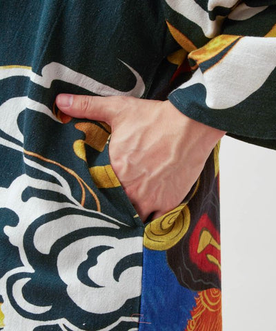 Matsuri Festival Graphic Haori by Kaya - Ametsuchi
