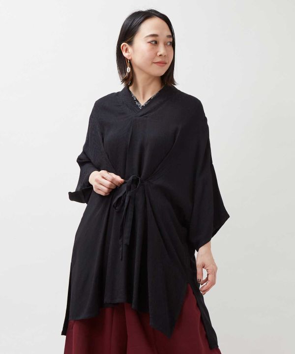 KIKU NISHIKI - Chrysanthemum Rayon Top