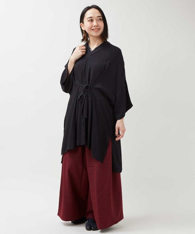 KIKU NISHIKI - Chrysanthemum Rayon Top by Kaya - Ametsuchi