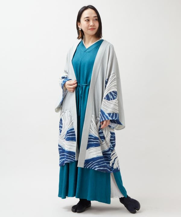 KIKU NISHIKI - Sleeveless Dress by Kaya - Ametsuchi