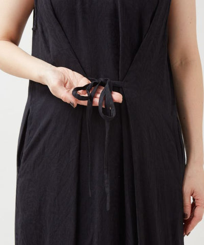 KIKU NISHIKI - Sleeveless Dress by Kaya - Ametsuchi