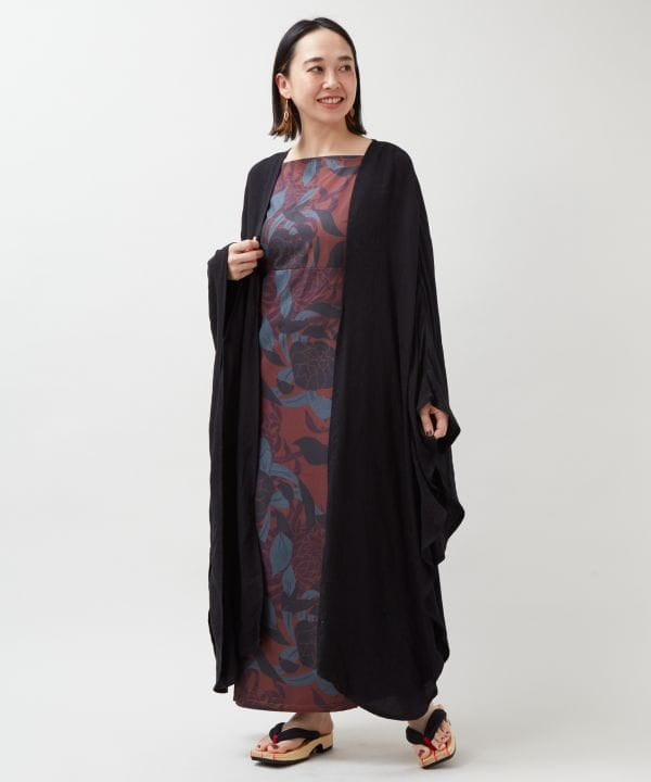 KIKU NISHIKI - Chrysanthemum UV Protection Haori by Kaya - Ametsuchi