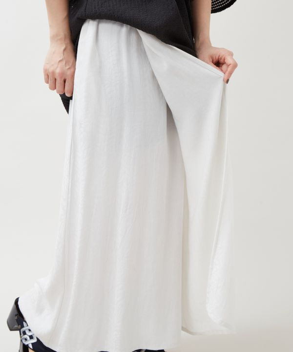 KIKU NISHIKI - Kimono Wrap Skirt by Kaya - Ametsuchi