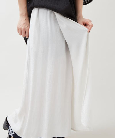 KIKU NISHIKI - Kimono Wrap Skirt by Kaya - Ametsuchi