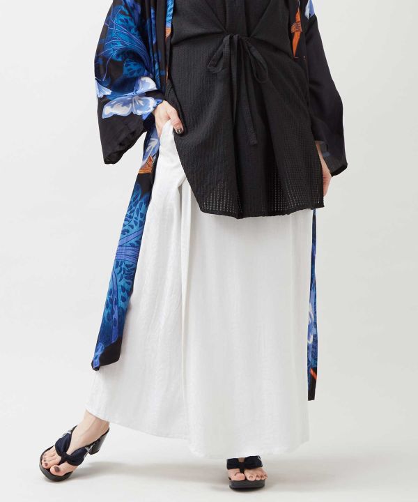 KIKU NISHIKI - Kimono Wrap Skirt