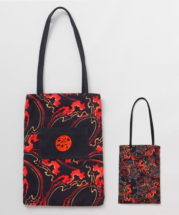 Matsuri Festival Motif Tote Bag by Kaya - Ametsuchi
