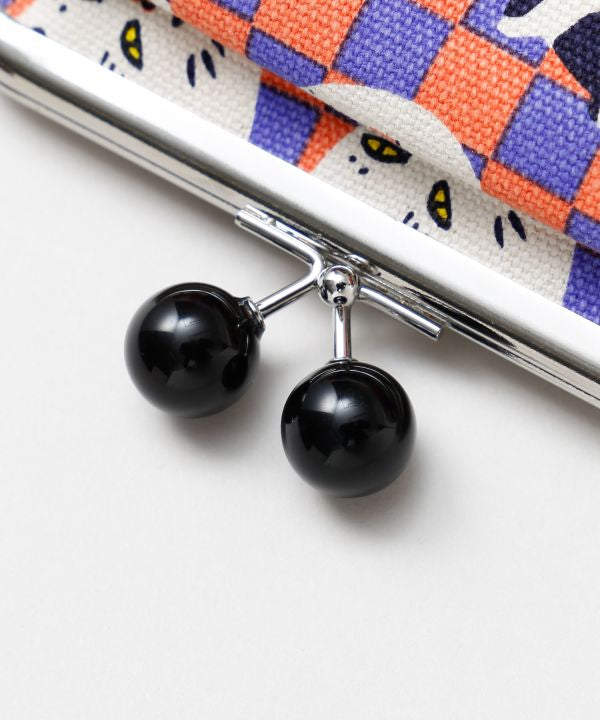 Pop Ukiyoe Double Gamaguchi Clasp Purse