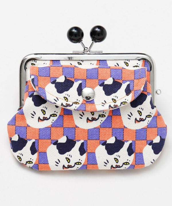Pop Ukiyoe Double Gamaguchi Clasp Purse