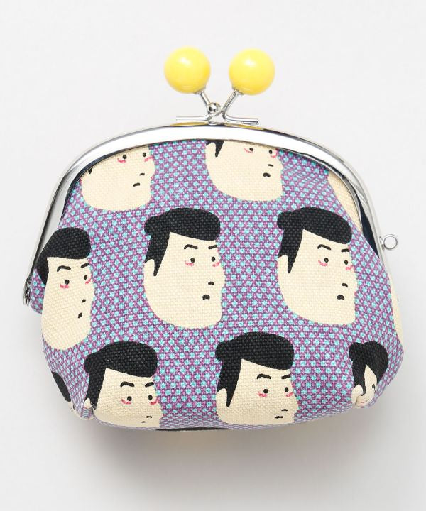 Pop Ukiyoe Multi Purpose Gamaguchi Clasp Pouch