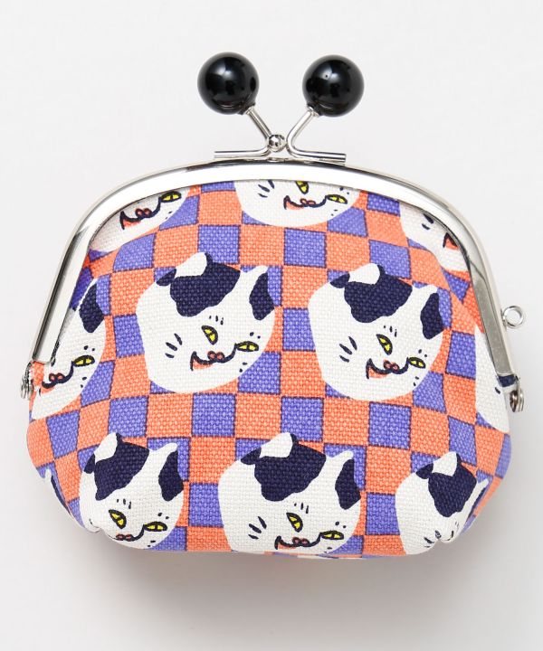 Pop Ukiyoe Multi Purpose Gamaguchi Clasp Pouch