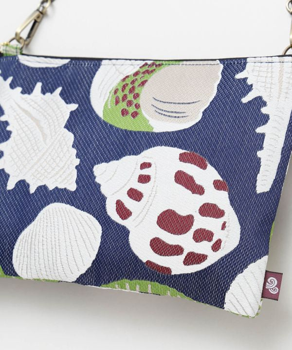 Suzukaze - Japanese Pattern Sacoche and Gamaguchi Pouch Set by Kaya - Ametsuchi