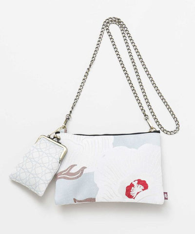 Suzukaze - Japanese Pattern Sacoche and Gamaguchi Pouch Set by Kaya - Ametsuchi