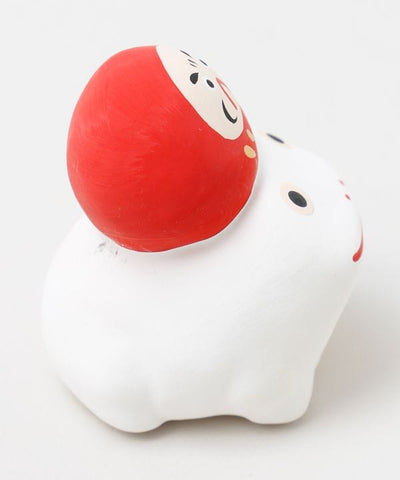 Daruma Frog Lucky Bell by Kaya - Ametsuchi