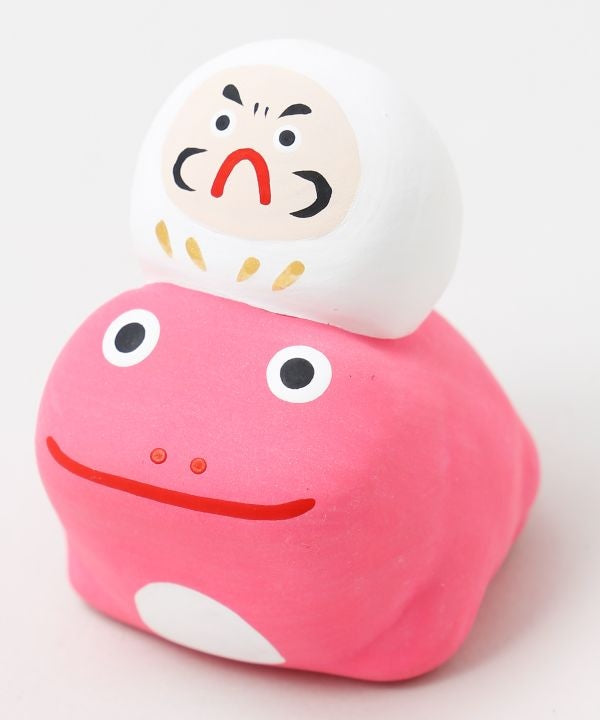 Daruma Frog Lucky Bell by Kaya - Ametsuchi