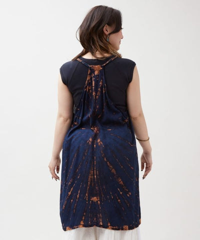 Bali Tie Dye Camisole Dress by AMINA - Ametsuchi