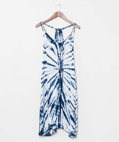 Bali Tie Dye Camisole Dress by AMINA - Ametsuchi