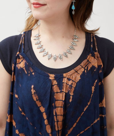 Bali Tie Dye Camisole Dress by AMINA - Ametsuchi